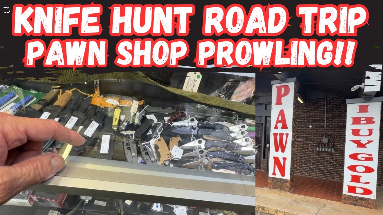 Knife Hunting & A New Antique Shop Score! + Fake Benchmade Found!