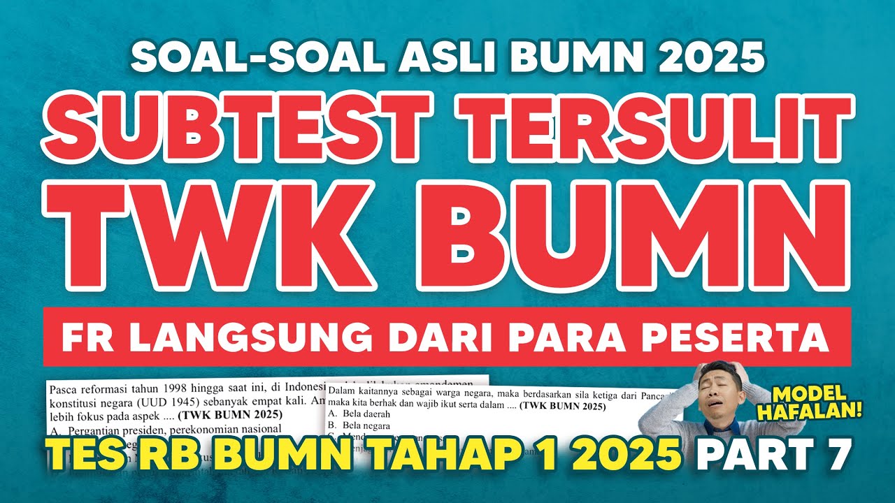 SOAL TWK BUMN 2025