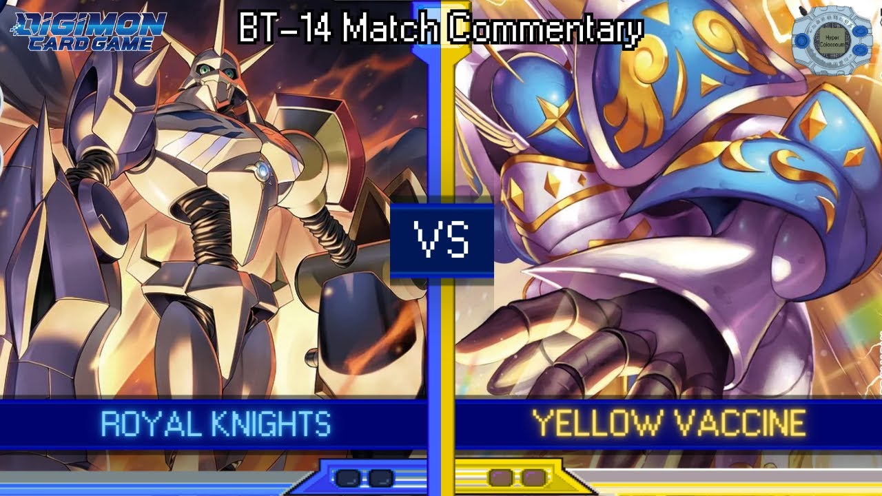 Royal Knights vs Yellow Vaccine - BT-14 Matchplay Commentary