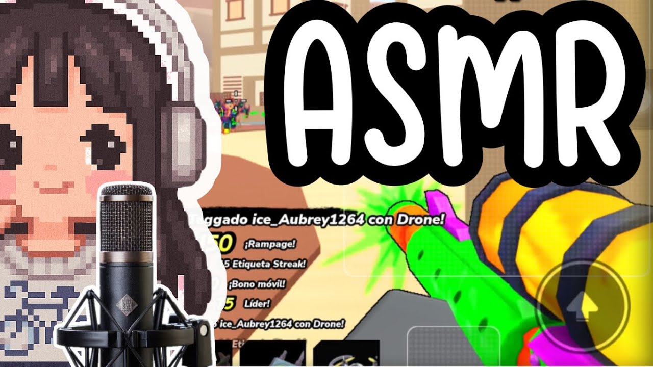 ⭐️ASMR | Jugando paintball para quitarte la ansiedad.