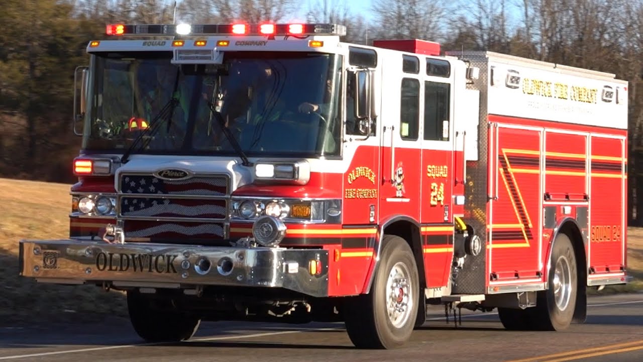 Oldwick Fire Company Squad 24 Responding 3/9/26