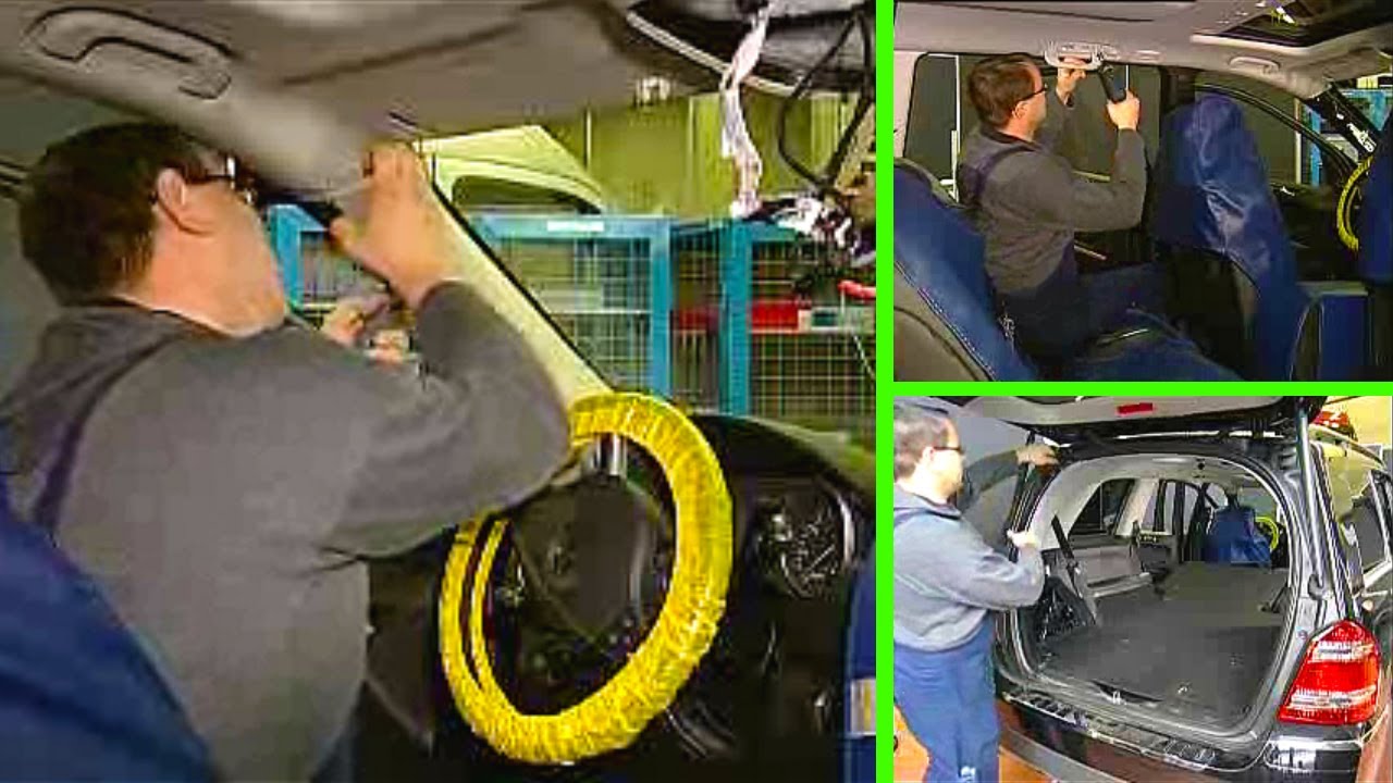 How to Remove the Headliner in Mercedes-Benz GL/ML | X164/W164 - Step by Step Guide