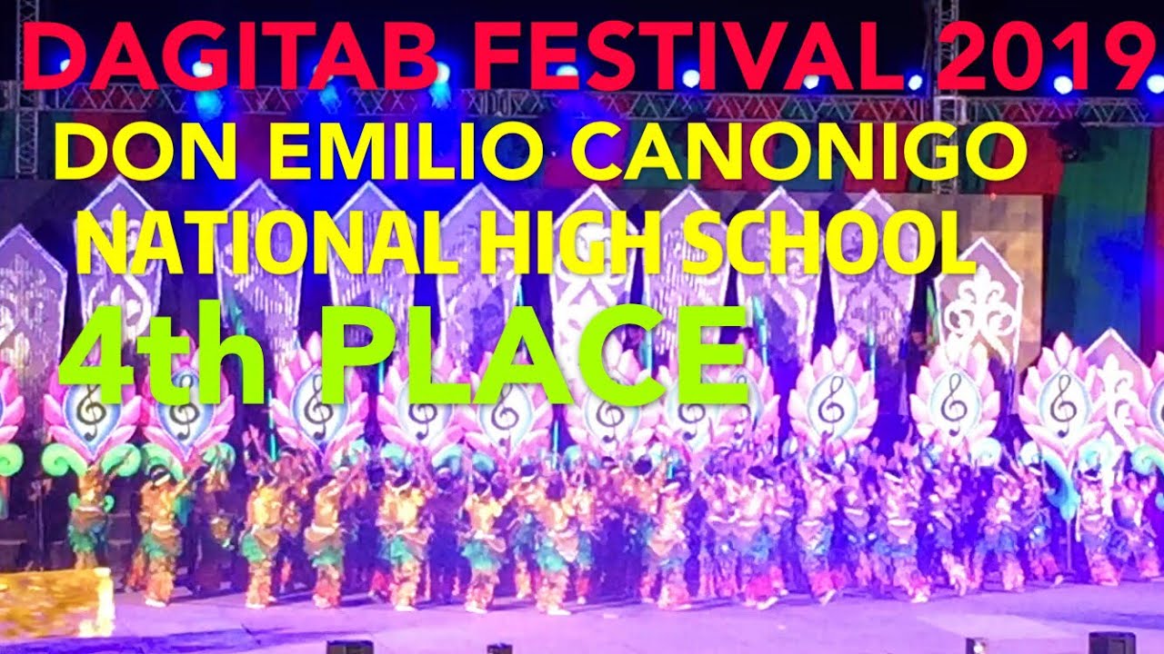 DAGITAB FESTIVAL 2019 - Don Emilio Canonigo NHS - 4th Place