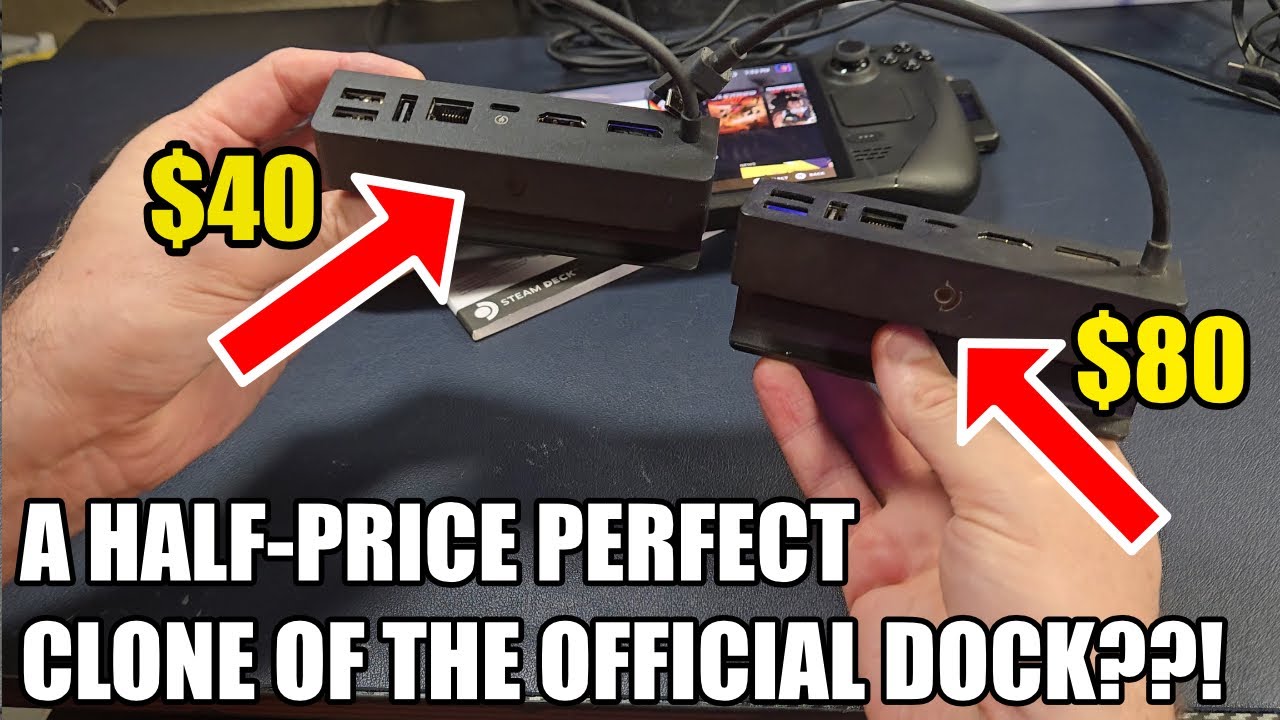 An Official Steam Deck Dock at HALF the Price?!