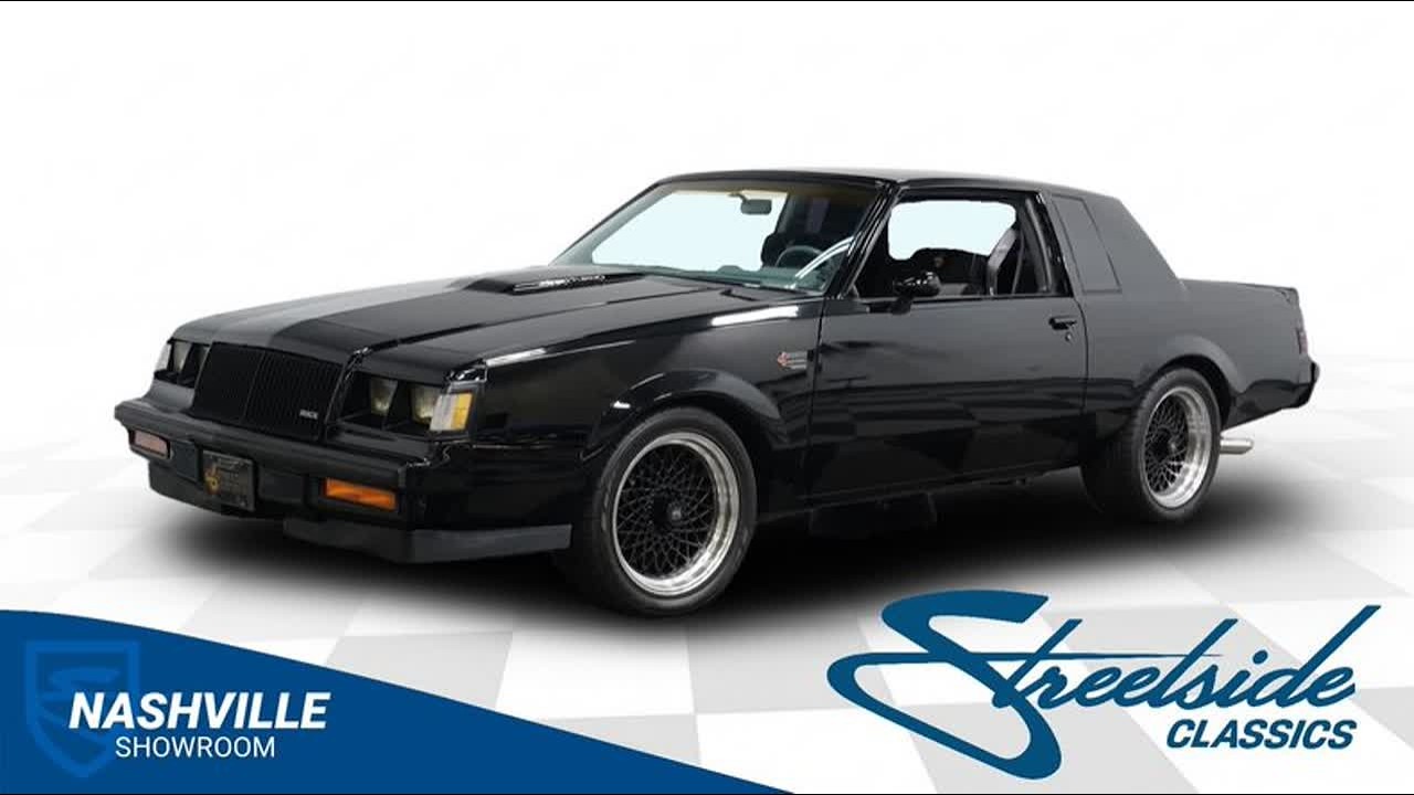1987 Buick Grand National  5569-NSH for sale | Charlotte, Atlanta, Dallas, Tampa, Phoenix, Nash...