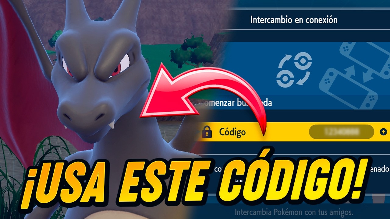 ¡Código Para Conseguir a CHARIZARD SHINY en Escarlata y Purpura!