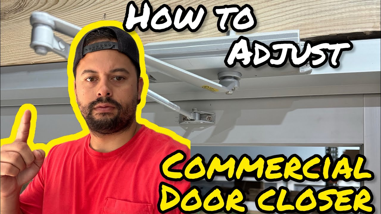 How To Adjust A Commercial Door Closer | Door Closers USA