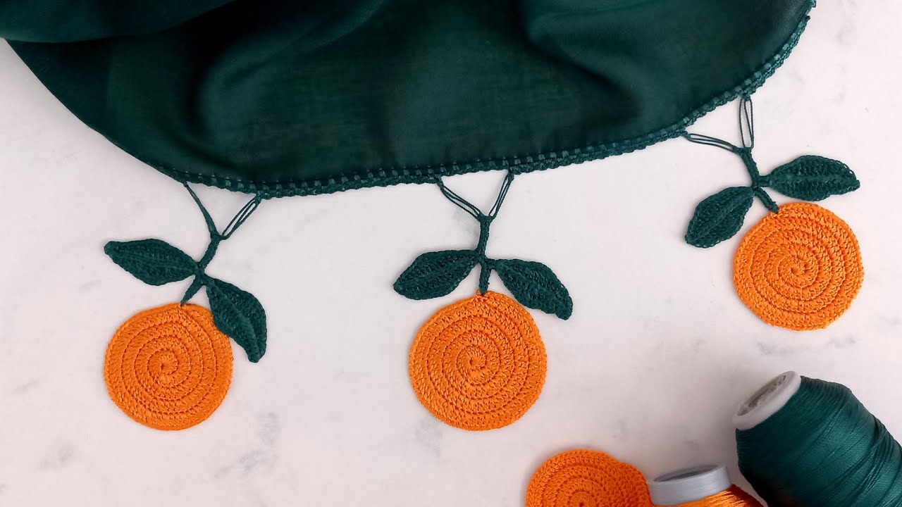 Yapılışı başka hiçbir yerde yok portakal oyası (@ayseoyalim )183.model