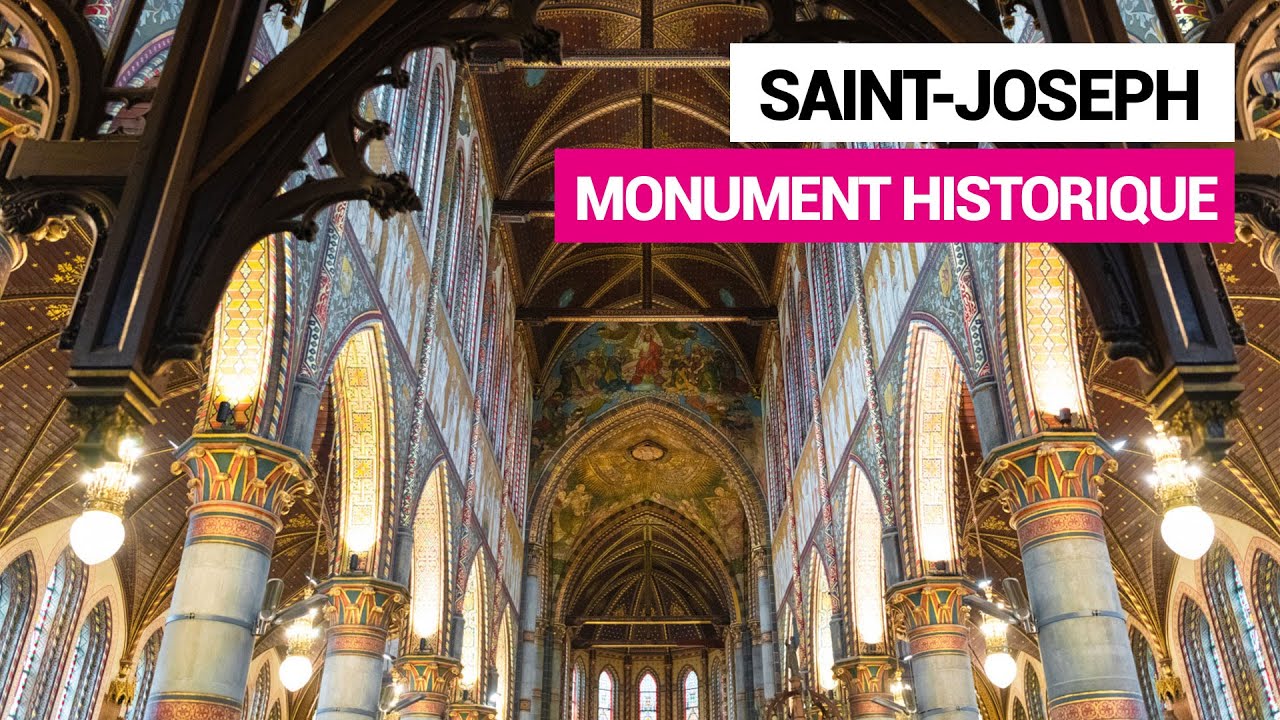 A l'intérieur de l'église Saint-Joseph de ROUBAIX ⛪