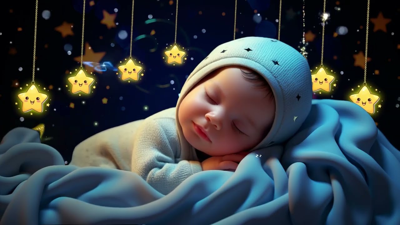 Deep Sleep Instantly in 3 Minutes 💤 Baby Sleep Music 🌙Overcome Insomnia 🎵 Mozart & Brahms Lullabies
