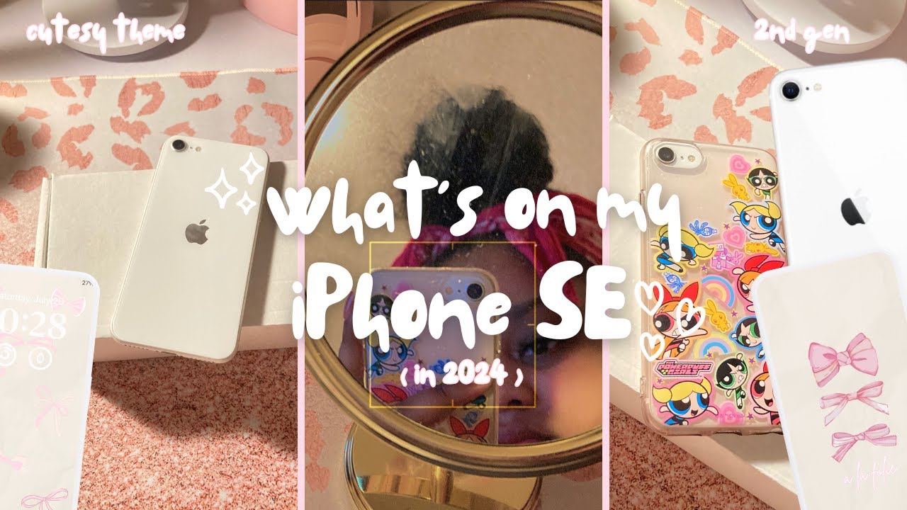 ౨ৎ iPhone SE unboxing + what's on my iPhone SE 2nd Gen