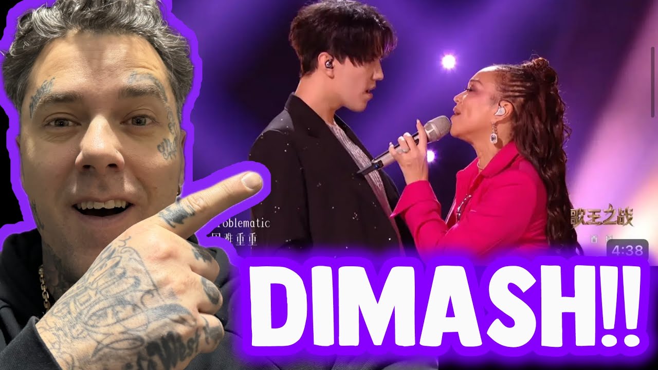Rapper FIRST TIME REACTION to Dimash - w/ Chanté Moore (Lose Control)