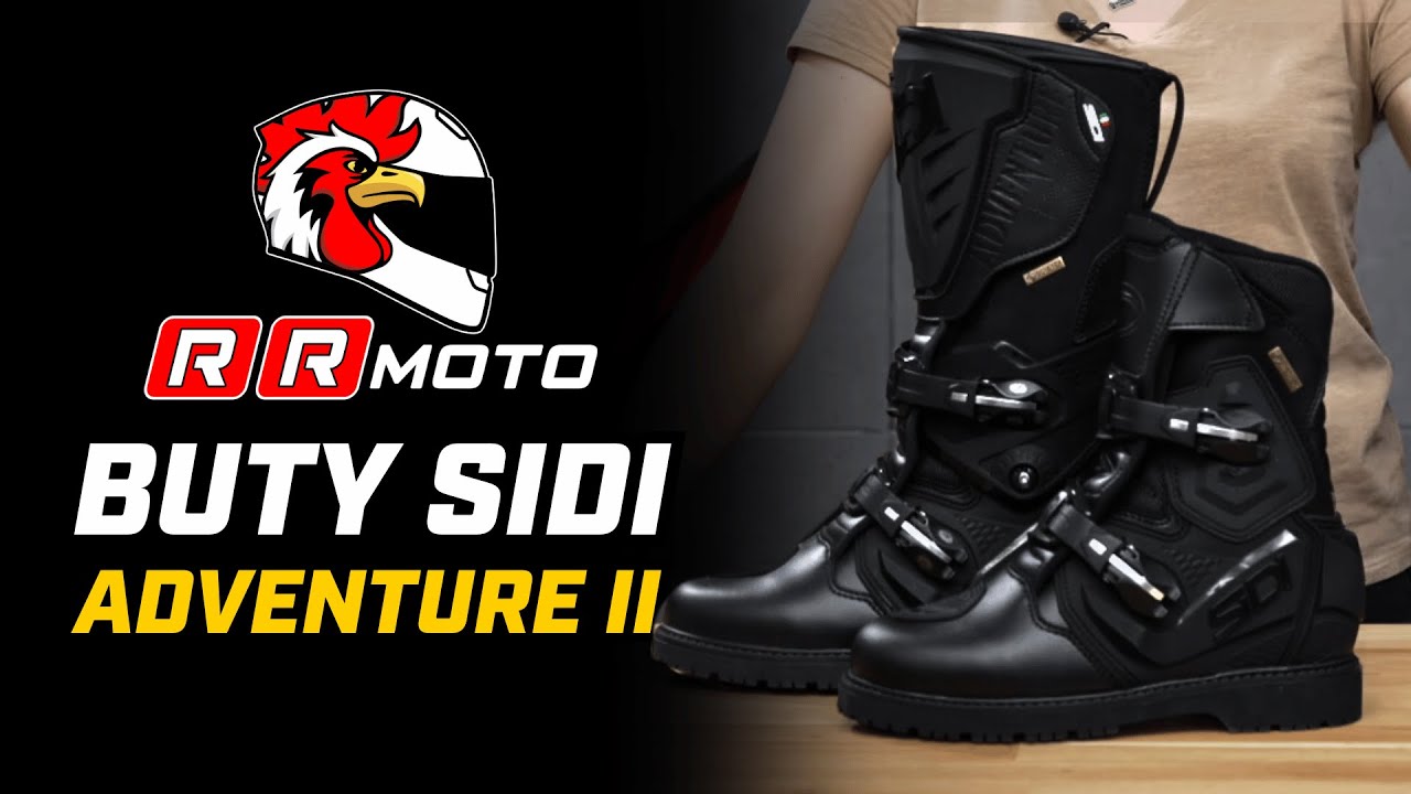 SIDI ADVENTURE II ORAZ MID ADVENTURE II - buty do jazdy turystycznej oraz terenowej