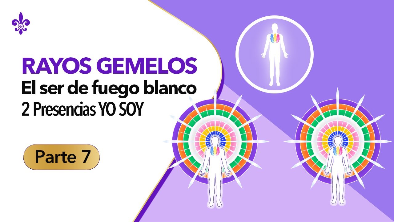 Rayos Gemelos y el ser de fuego blanco - Explicación de la lámina de la Presencia YO SOY - PARTE 7