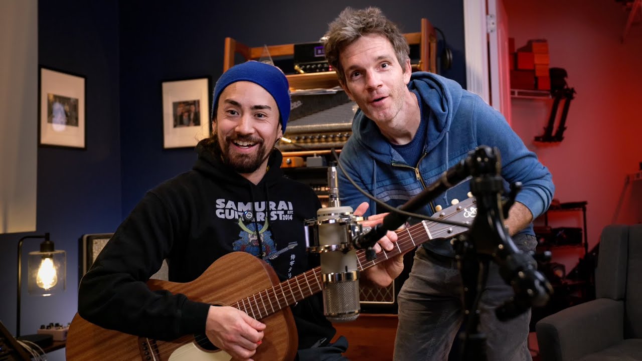 Recording Acoustic Guitar with a Studio Microphones