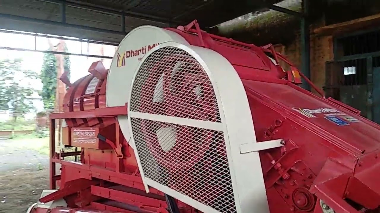 जाणून घ्या कस आहे महिंद्रा P910 मळणी यंत्र?@MahindraTractorsOfficial #wheat #viral #equipment