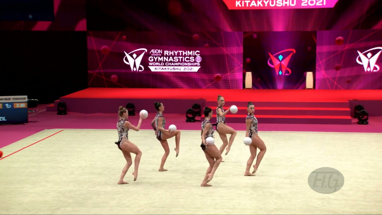 Spain (ESP) - 2021 Rhythmic Worlds, Kitakyushu (JPN) - Qualifications 5 Balls