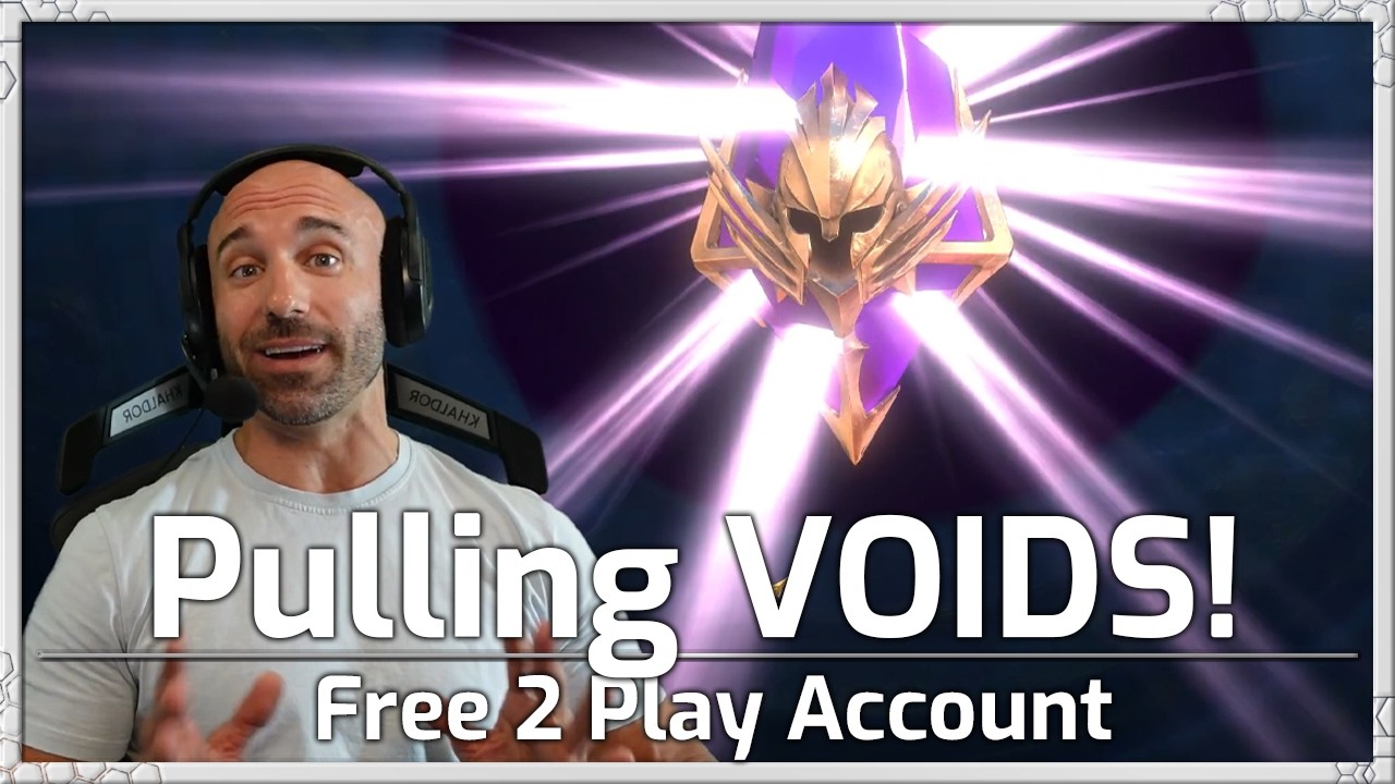 Pulling VOIDS on my Free 2 Play Account! - RAID Shadow Legends