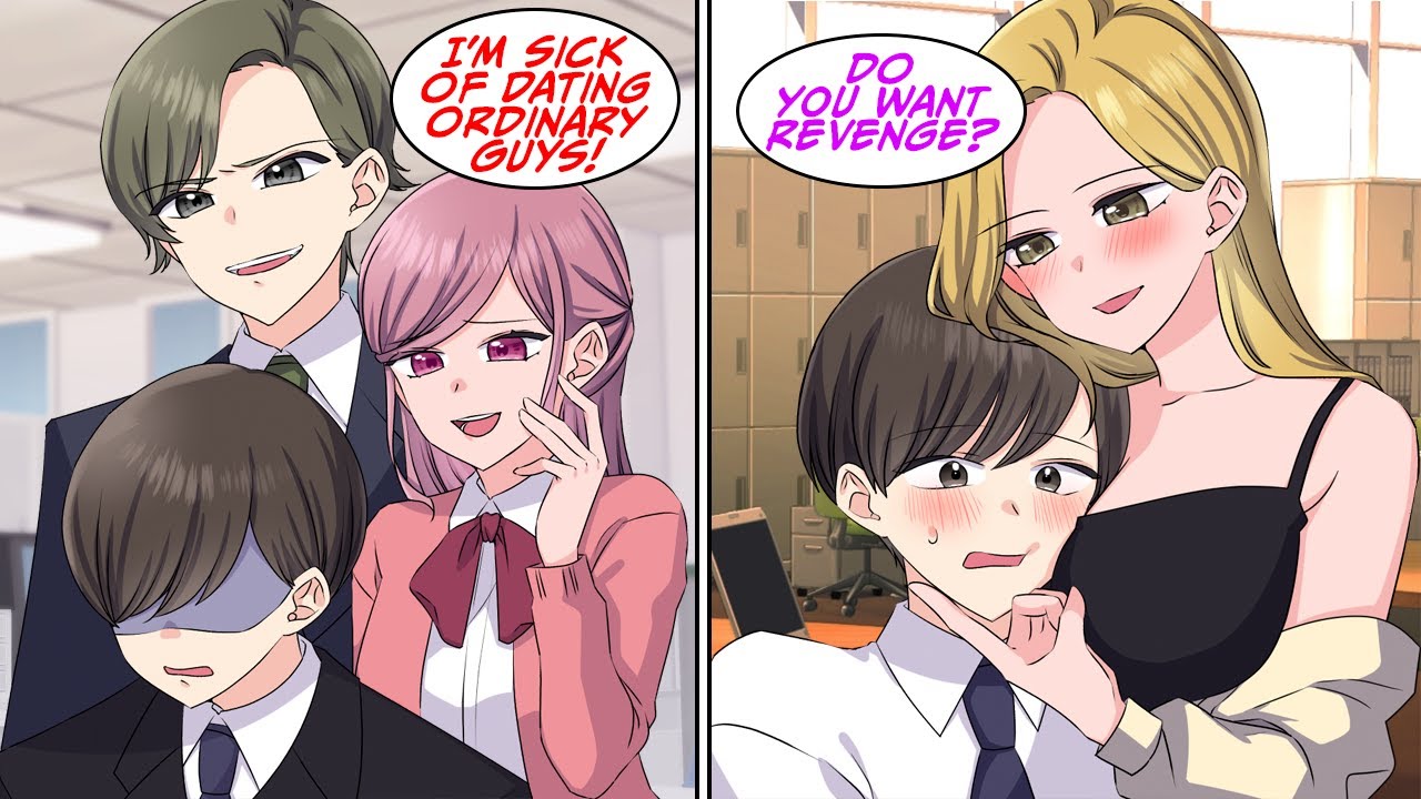 [Manga Dub] My GF dumped me for my boss but soon after, a beautiful bad girl saved me… [RomCom]