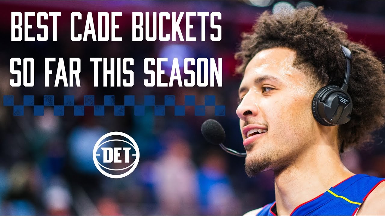 Detroit Pistons | Best Cade Buckets so far in 2021-22 NBA Season