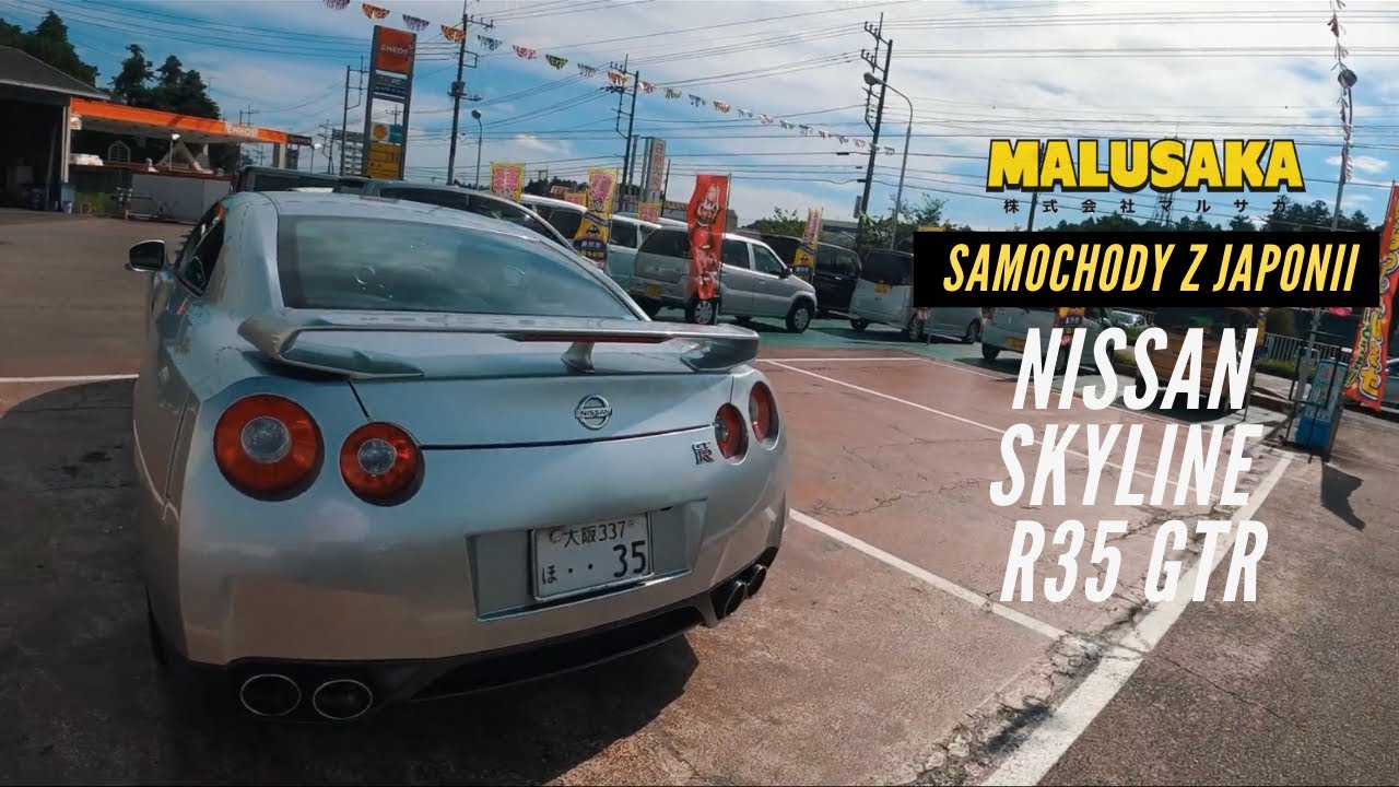 Nissan Skyline R35 GTR - Samochody z Japonii