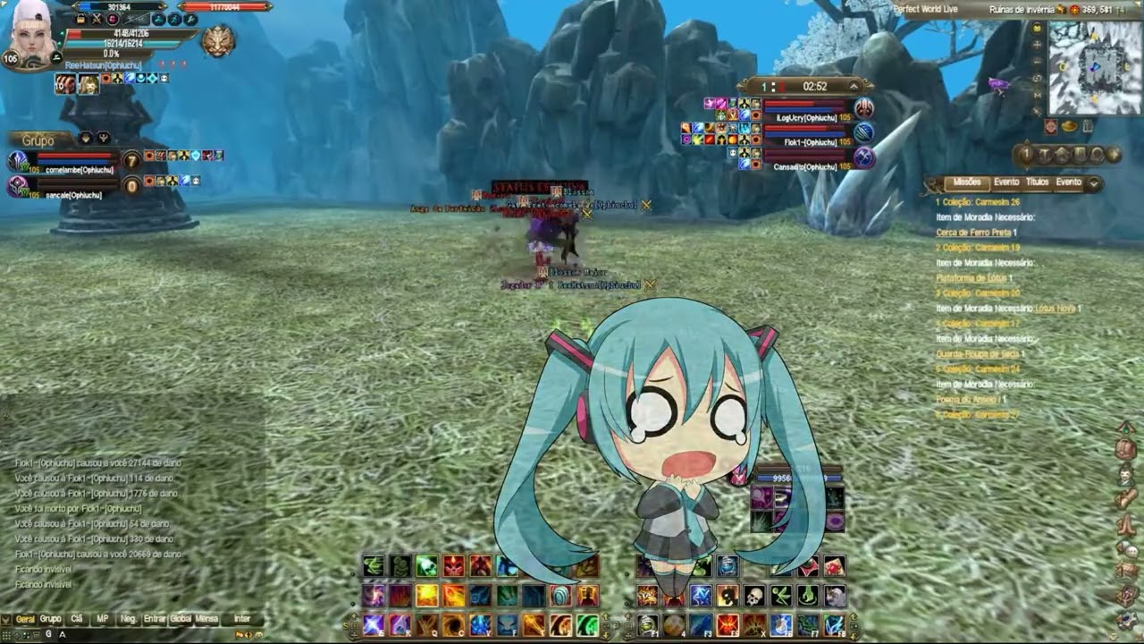 Espiritualista (PSY)  Arena de Guan yu Equilibrada  -  Perfect World