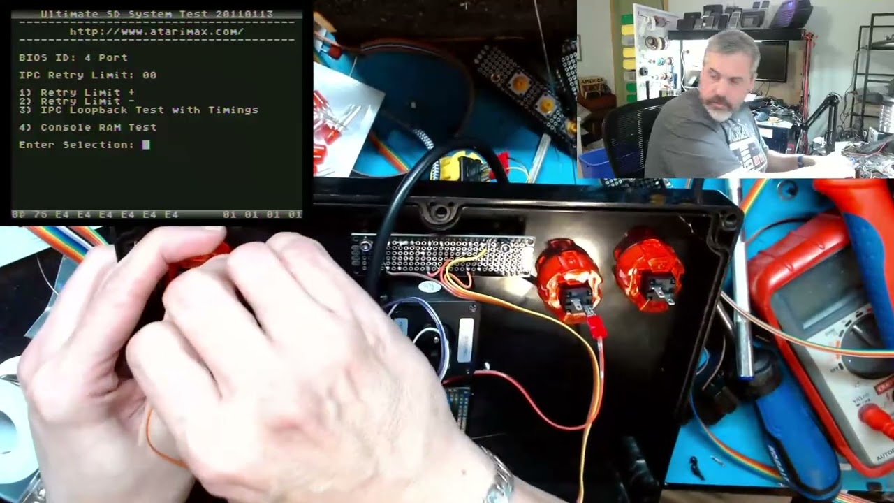 What's on my workbench, Real Life Update, Sad. Hopeful first Atari 5200 overlay