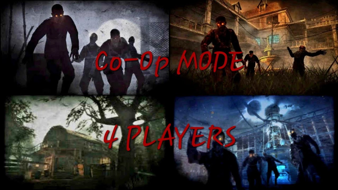 Playing Call of Duty World at War Zombies | (Nacht - Der riese) - 4 Players Gameplay No Commentary!