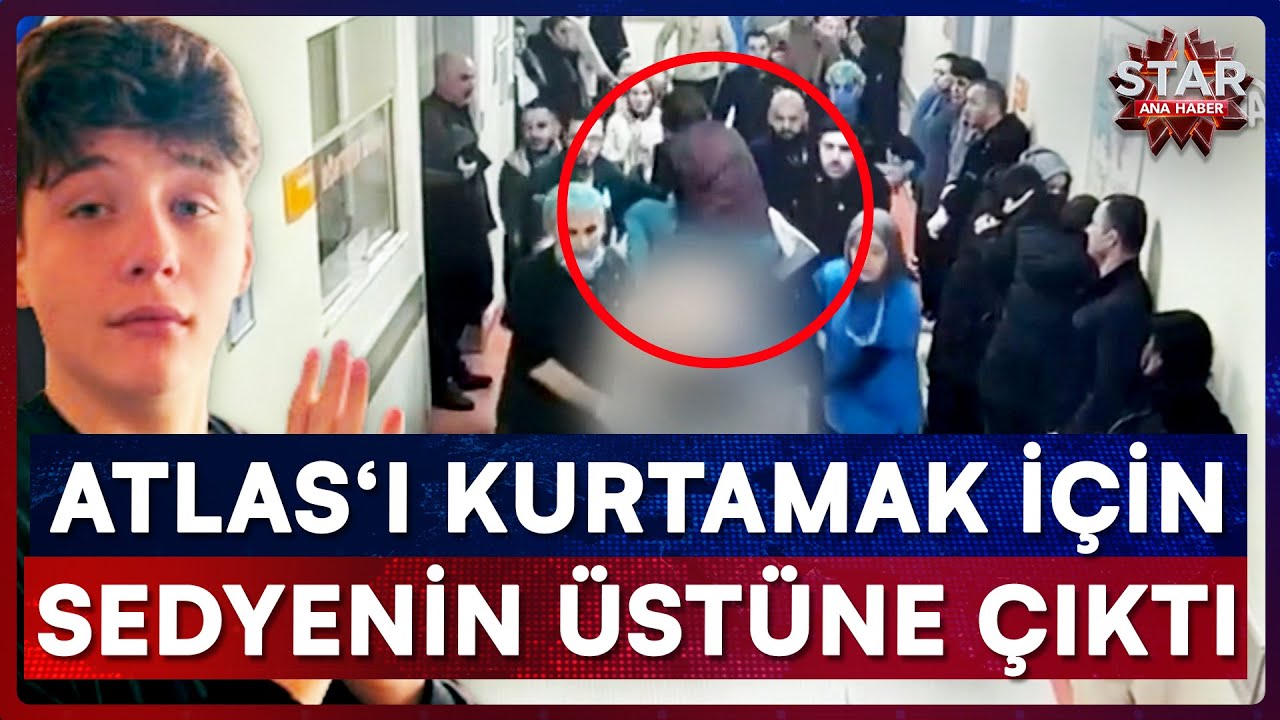 Doktor Kan Kaybını Durdurmak İçin Sedyenin Üstüne Çıktı! Atlas Yaşasın Diye Verilen Mücadele Anları