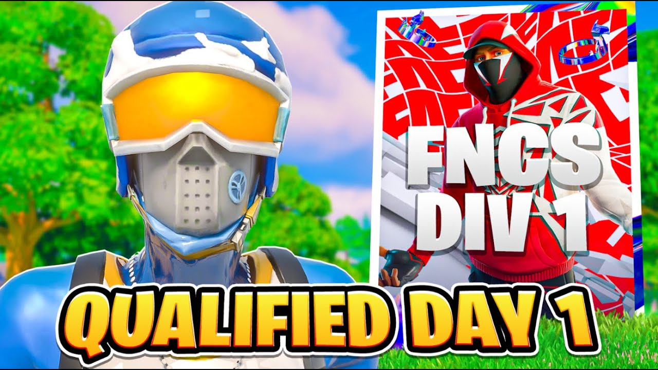 How I Qualified For FNCS Division 1 (DAY 1)