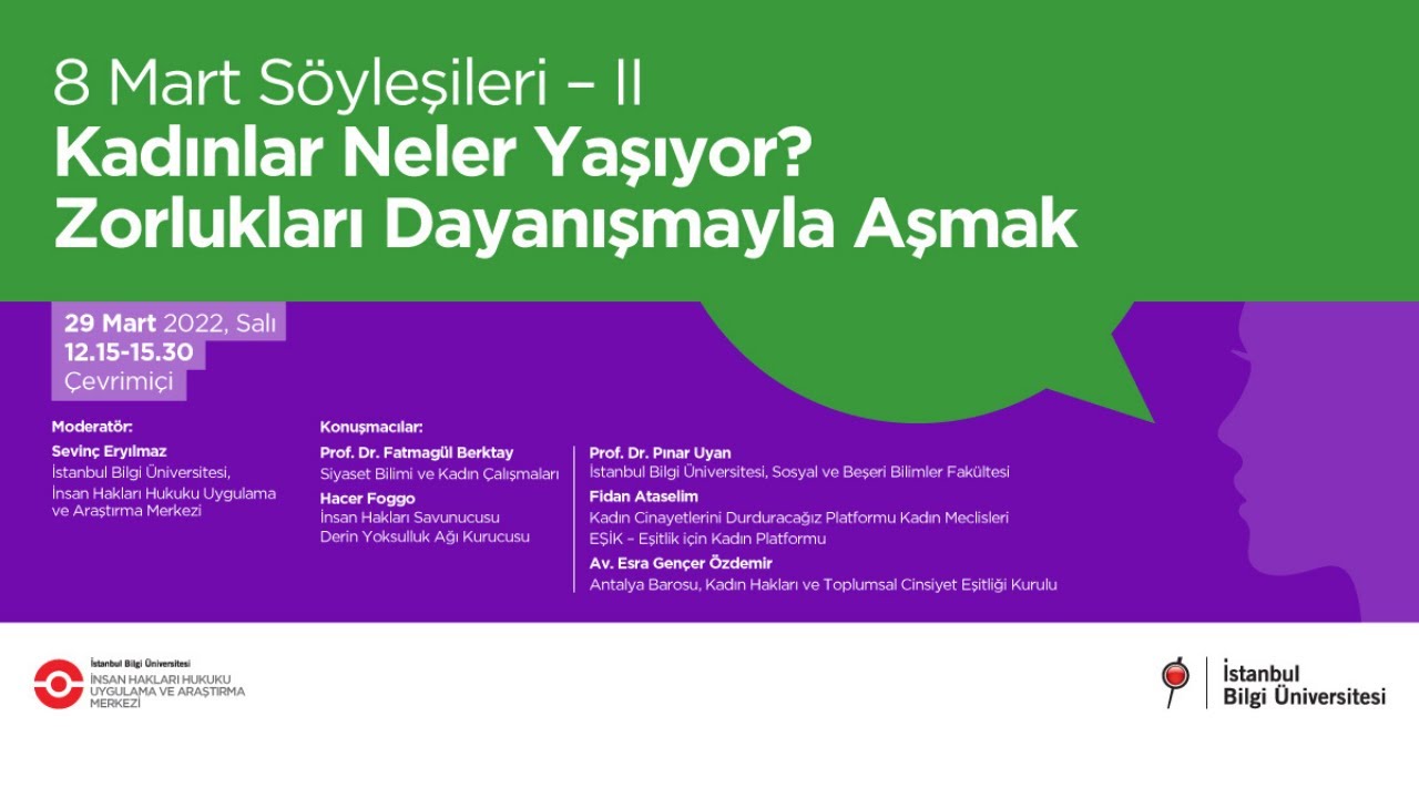 8 Mart Söyleşileri – II Kadınlar Neler Yaşıyor? Zorlukları Dayanışmayla Aşmak