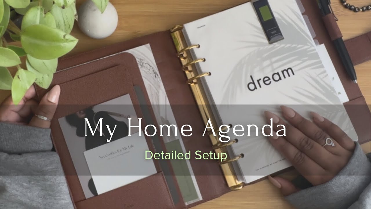 Home Agenda Setup + Move Update | The Planner Aisle