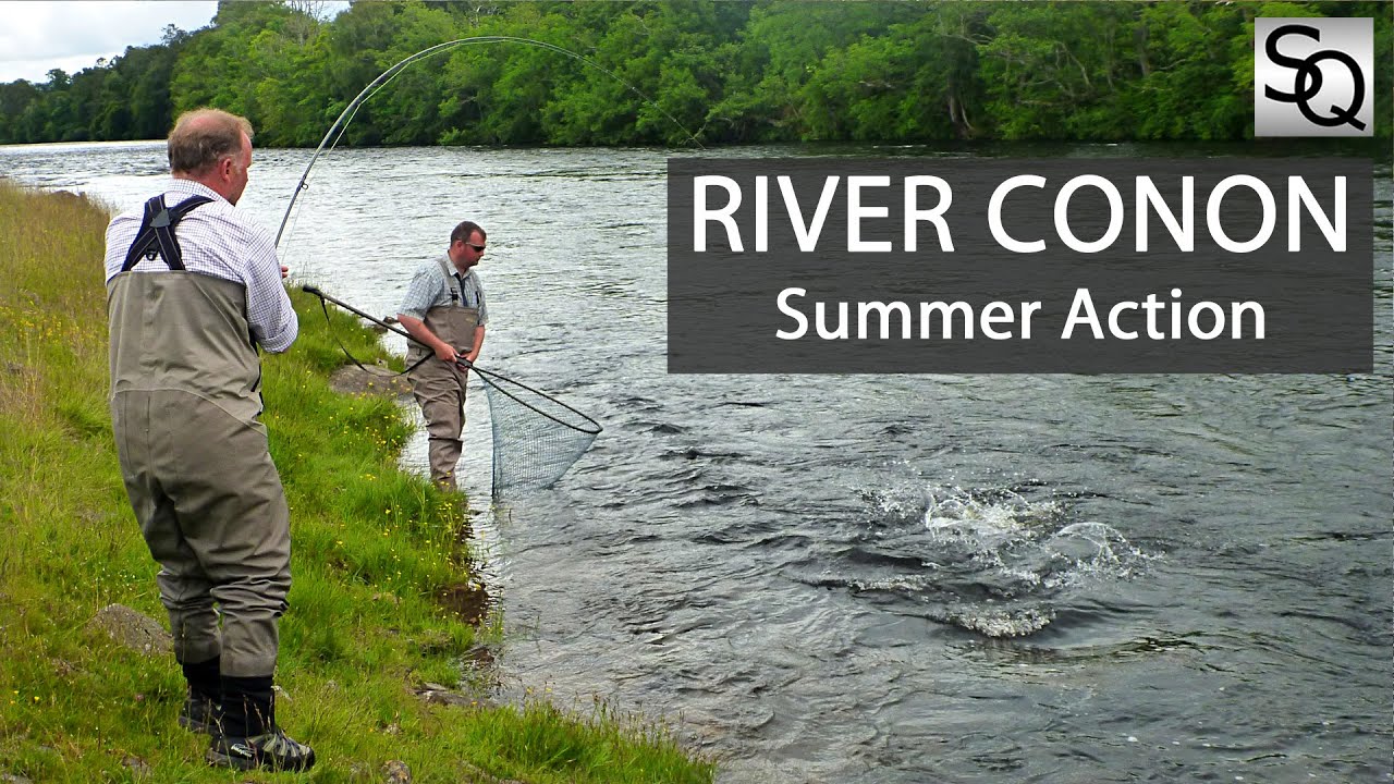 Salmon Fishing in Scotland - River Conon: Coul & the Gang