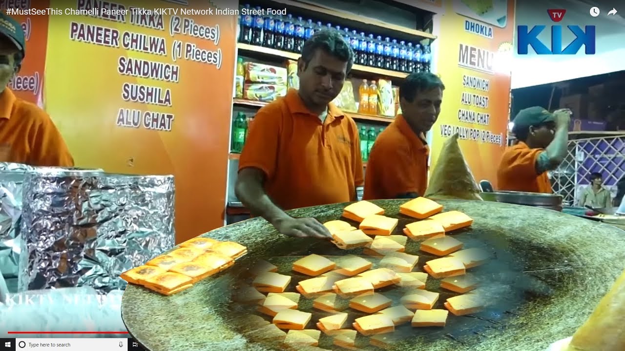 Chamelli Paneer Tikka | KIKTV Network | Rear Indian Street Food
