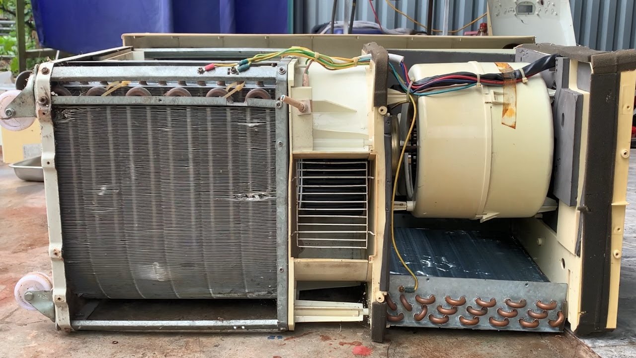 Restore Obsolete Fujiaire Old Air Conditioner // I Restored It Like New
