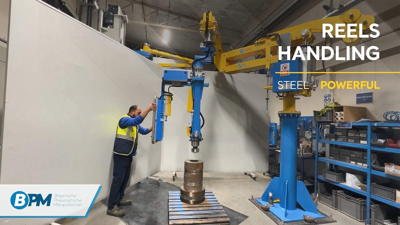BPM Industrial Manipulators - Reels Handling