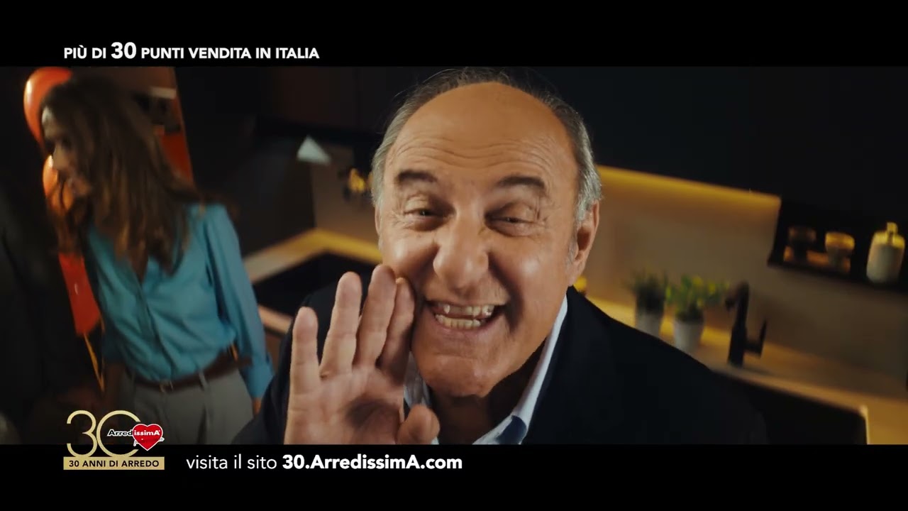 Arredissima_Spot TV_Compleanno Gerry Scotti_20s