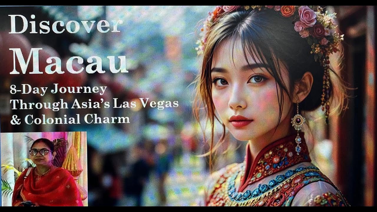 “Discover Macau: 8-Day Journey Through Asia’s Las Vegas & Colonial Charm” #viral #viralvideo #tour
