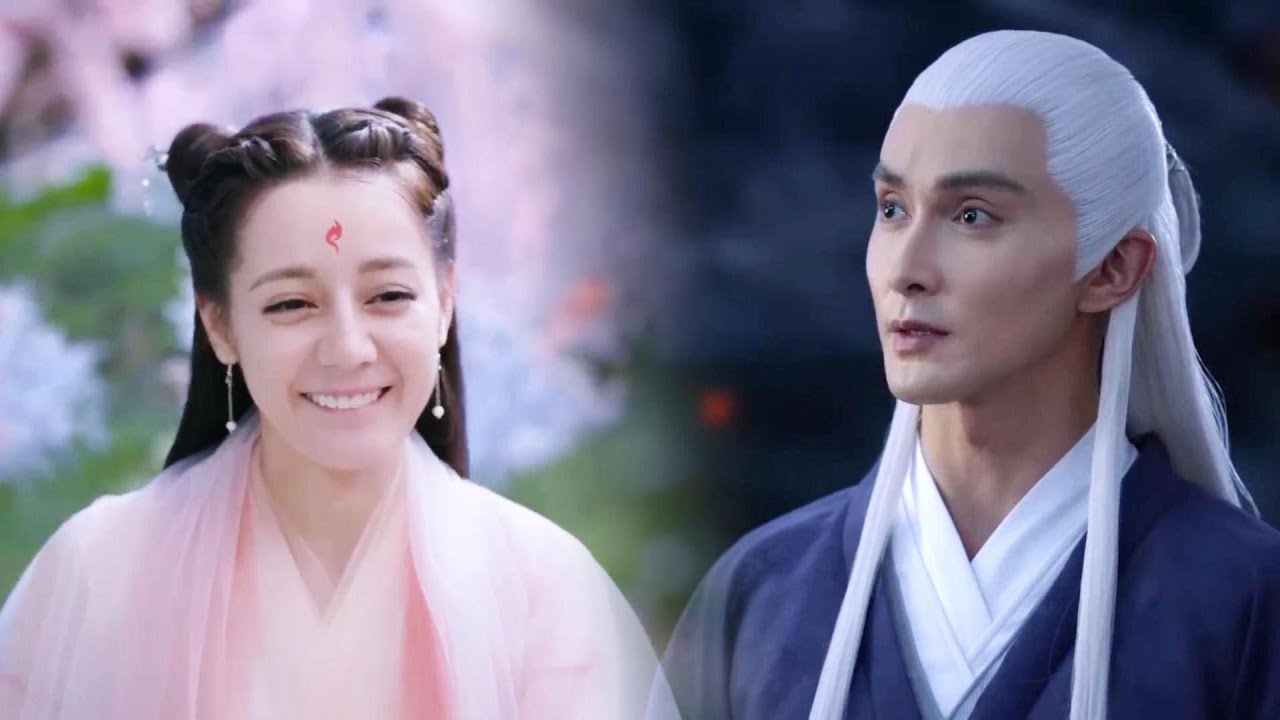 凤九初见帝君，一见倾心为他着迷：帝君好英俊好想嫁给他！💕#三生三世枕上书  #Eternal Love of Dream#迪丽热巴 #高伟光