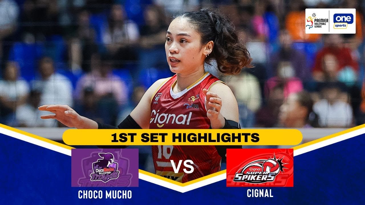 CIGNAL vs. CHOCO MUCHO | SET 1 HIGHLIGHTS | 2026 PVL ALL-FILIPINO CONFERENCE