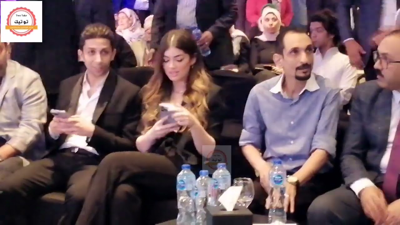 ضحك وهزار ليلي احمد زاهر وهشام جمال يوم عيد ميلاده