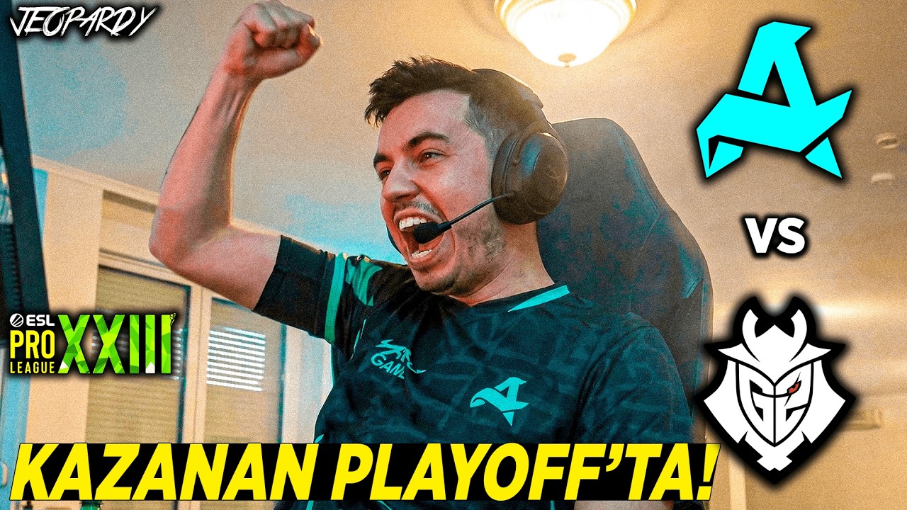 KAZANAN PLAYOFF'TA 😬 XANTARES & WOXIC PARÇALIYOR 🔥 - Aurora vs G2 (ESL Pro League Season 23 Stage 2)
