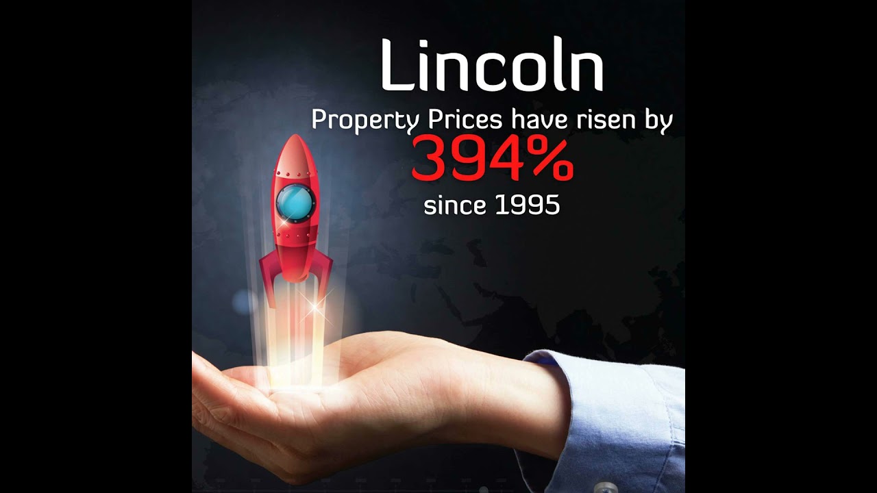 Lincoln Property Prices Have Risen by 394% Since 1995