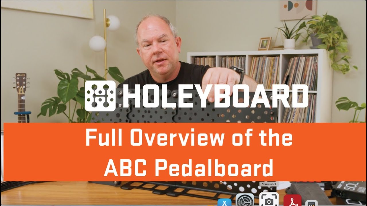 Overview of the modular and expandable Holeyboard ABC pedalboard system
