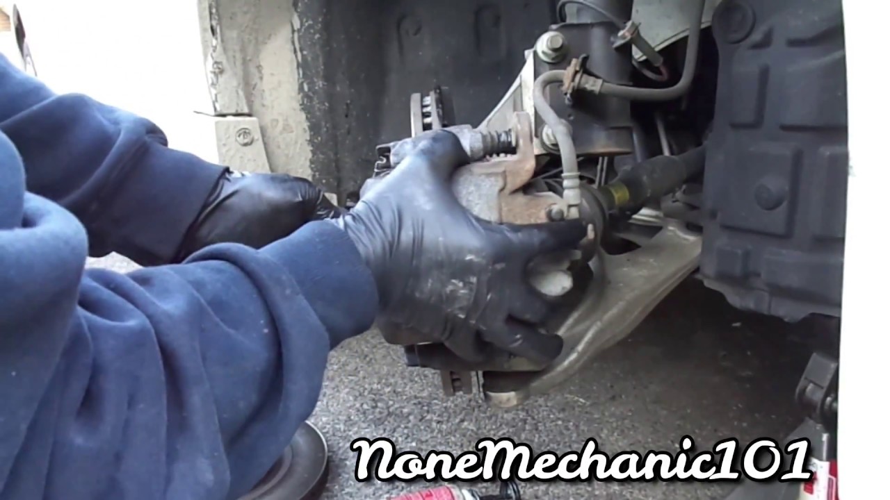 2015 Nissan Altima Front Brake Pads and Rotors Replacement.