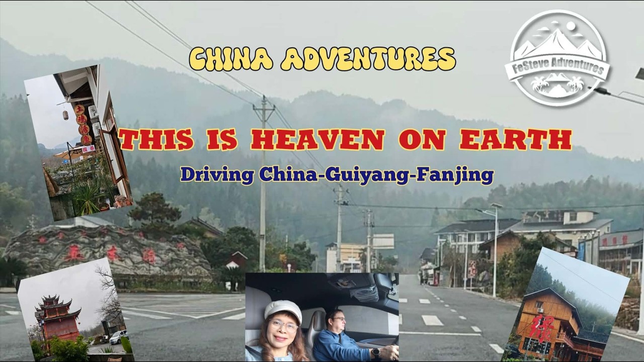 OUR FIRST LONG DRIVE IN CHINA! Guiyang to the MYSTICAL Fanjingshan by Car! THIS IS HEAVEN!