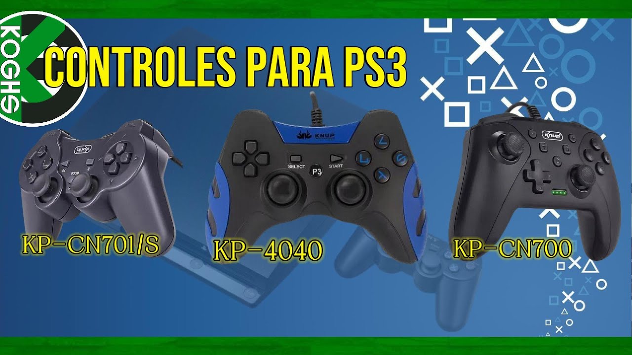 Controles para PS3 KNUP