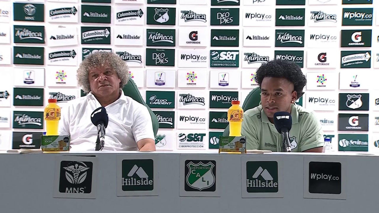 Rueda de prensa de Cali tras su partido con Medellín