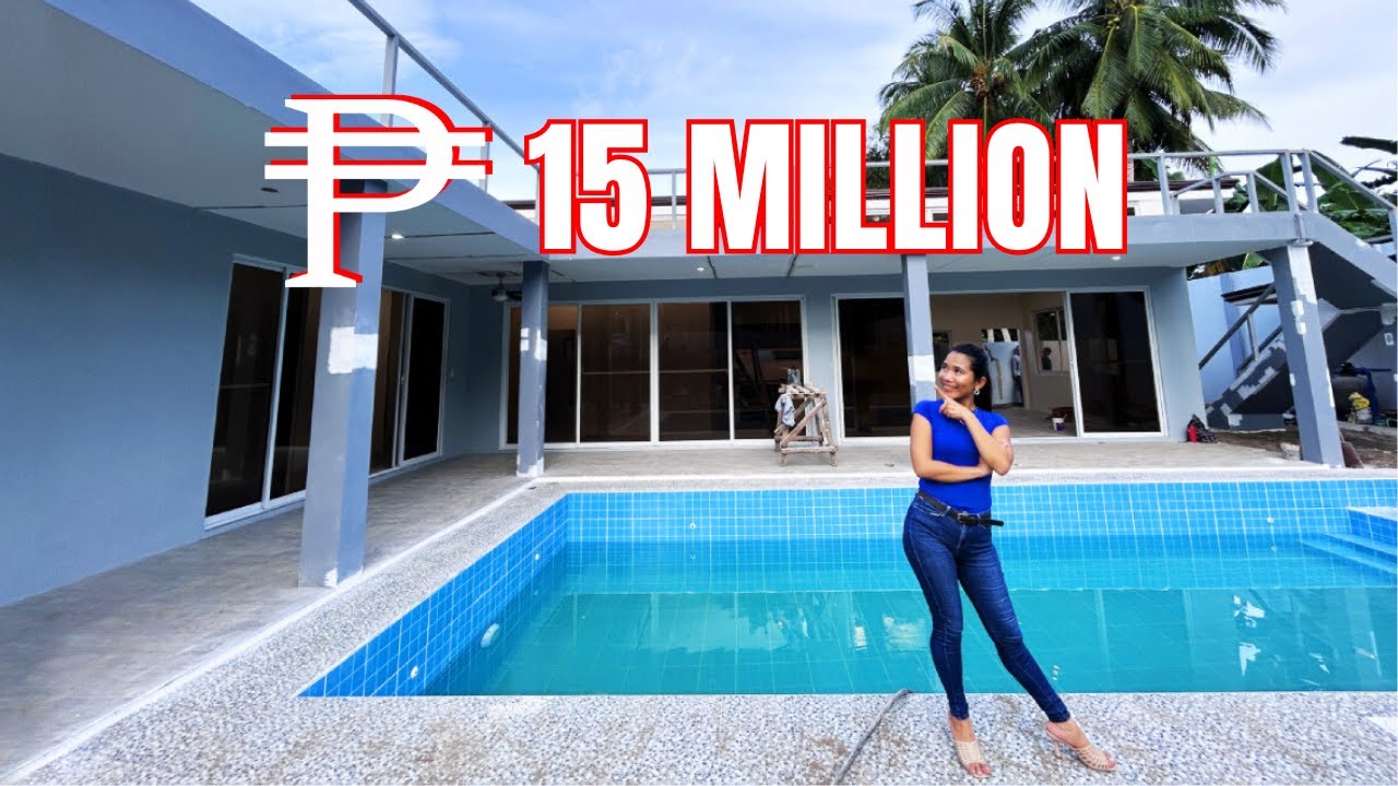 HOUSE TOUR VALENCIA NEW CONSTRUCTION CUSTOM 3BR HOME WITH SWIMMING POOL & MOUNTAIN VIEW |P15 MILLION