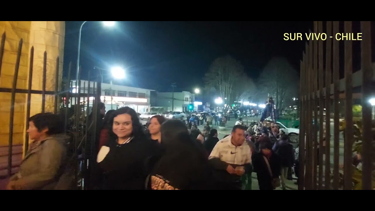 Procesion en Nazareno en Castro - 2024